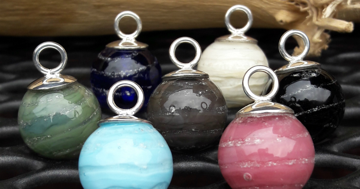 bolhangers van glas