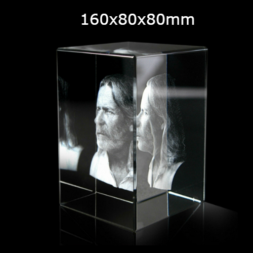 fotoglas-rechthoek-160x80x80mm met 2D of 3D portretfoto vanaf € 250,-