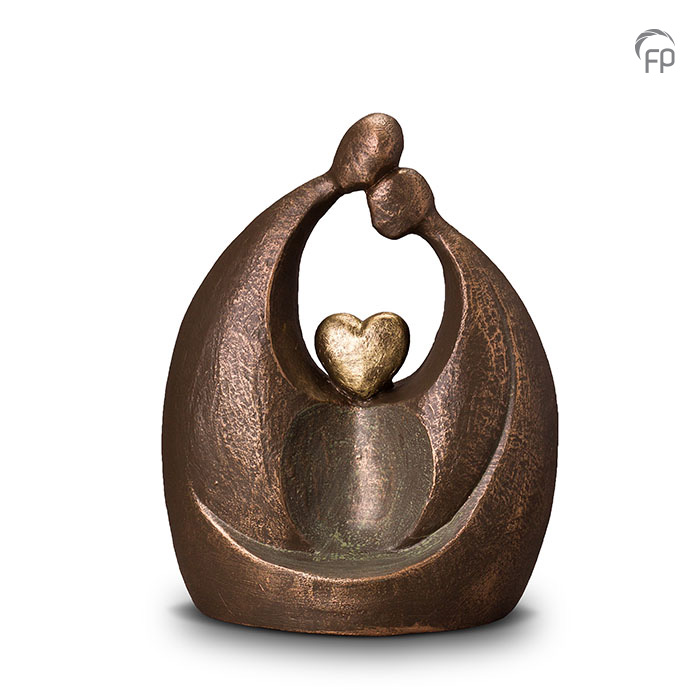 Design urn Geert Kunen met hartje: Eeuwige Liefde (300ml).