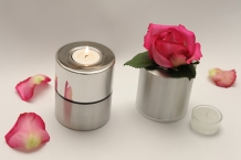 voorbeeld bloemenvaas met mini urn