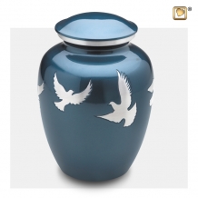Flying Doves met vogels in zilverkleur A572