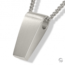 Ashanger in Sterling zilver 21x9mm