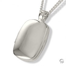 Ashanger medaillon in Sterling zilver 31x29mm
