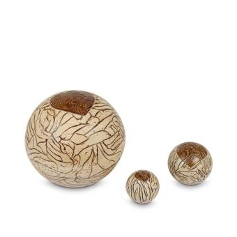 Ares dieren urnen Beige keramiek