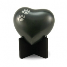 Terrybear Hart dieren-urn Paw Slate