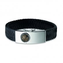 armband 17mm breed met askamer