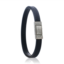 lederen armband L076-803 bruin