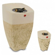 Gonia urn Almost-White met tak