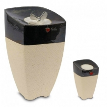 Gonia urn Black leverbaar in 2 maten