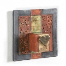 Art urn Viko Brick-Red