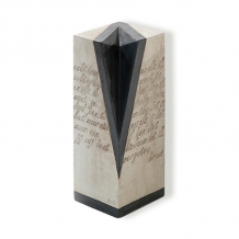 Keramiek Art urn Almost White (3500ml)