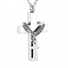 Ashanger Double-Cross in zilverkleur