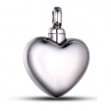 ashanger Hart in zilverkleur