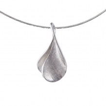 Design ashanger van zilver met asbuisje