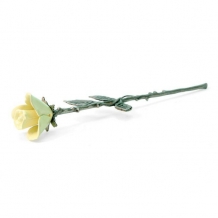 Terrybear asroos yellow met zilverkleurige steel