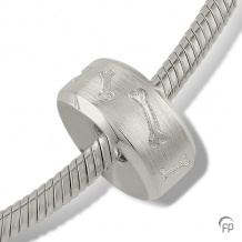 Bedel in zilver met kluif