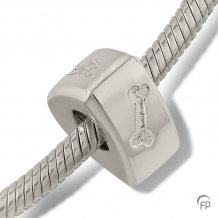 Bedel in zilver met kluif