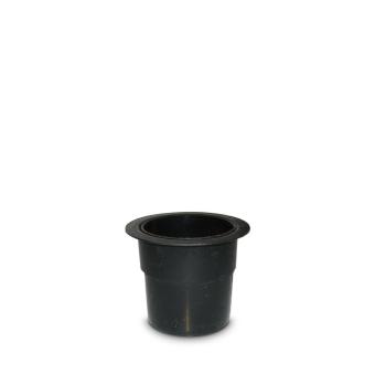 Inzetvaas plastiek H:8,5cm ∅7,5cm