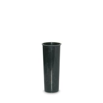 Inzetvaas plastiek H:12cm ∅4cm