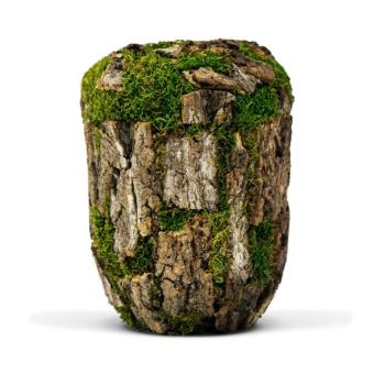 Biologische Eco urn van kurk met mos (4000ml)