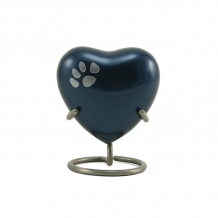 Hart dieren urn Moonlight Odyssey inclusief standaard