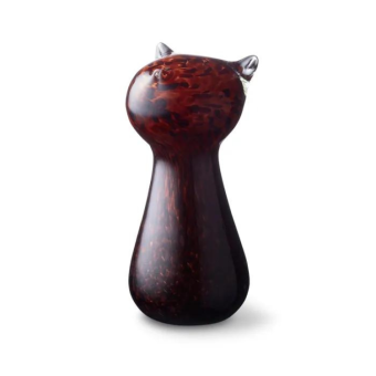 Poes urn van kristalglas met bruine kleurtinten (200ml)