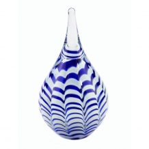 Ripple mini urn Blue