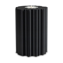 Ecologische urn met waxine: Lente Zwart