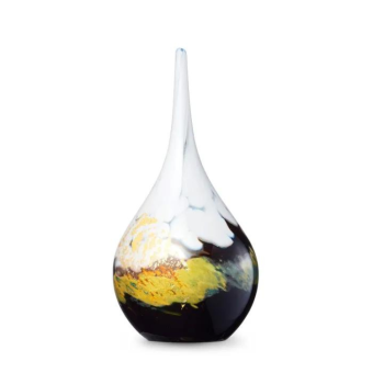 Druppel urn Elegance in bonte kleuren