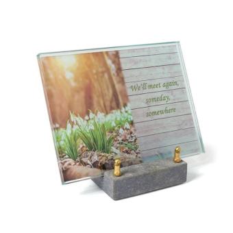 FotoGlas 23x18cm: We will meet again