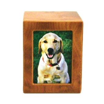 Foto Box dieren urn Natural MDF 1400ml