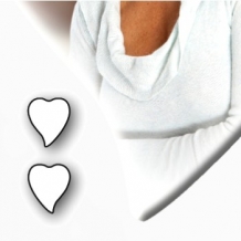 Fotokeramiek Hart puntje links of rechts
