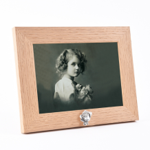 Fotolijst Eiken + Roos mini urn