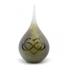 Druppel urn Opaque-Nature: Infinity Hart (260ml)