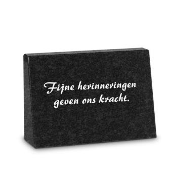 Gedenksteen 17x25cm