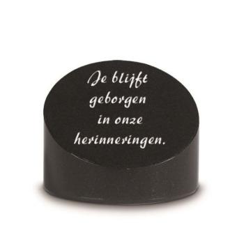 Gedenksteen Ø15cm