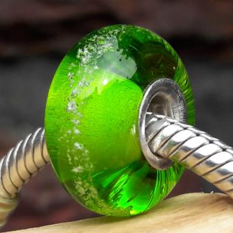 Bedel Groen met deeltjes crematie-as