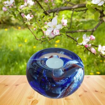 Gedenklicht met waxine: Fenix BlueHeaven