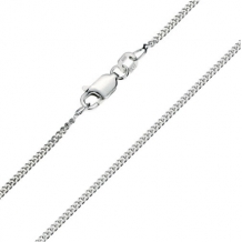 gourmetcollier Sterling zilver: 1.5mm breed
