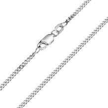 Gourmetketting 2mm in Sterling zilver