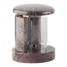Graflantaarn Admiratio van natuursteen (15/25cm)