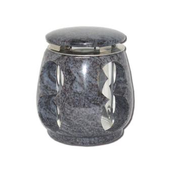 Graflantaarn Johannes in 7 kleuren natuursteen (14cm)