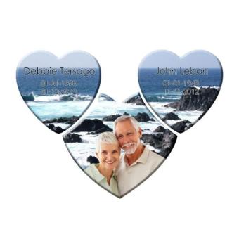 Fotokeramiek Triple Hart