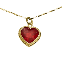 ashanger Hart 14k geelgoud