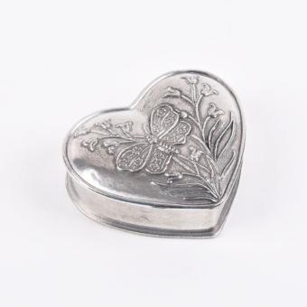 Hartendoosje met Vlinder 55mm
