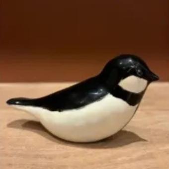 Keramiek Vogel urn Jan