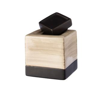keramiek urn met deksel