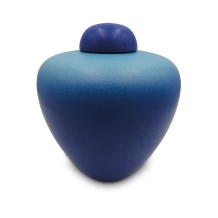 urn ct010 met kleur verloop in blauw
