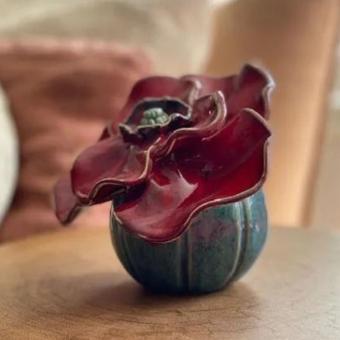 klaproos urn