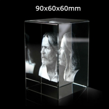 fotoglas-rechthoek-90x60x60mm met 2D of 3D portretfoto vanaf € 95,-